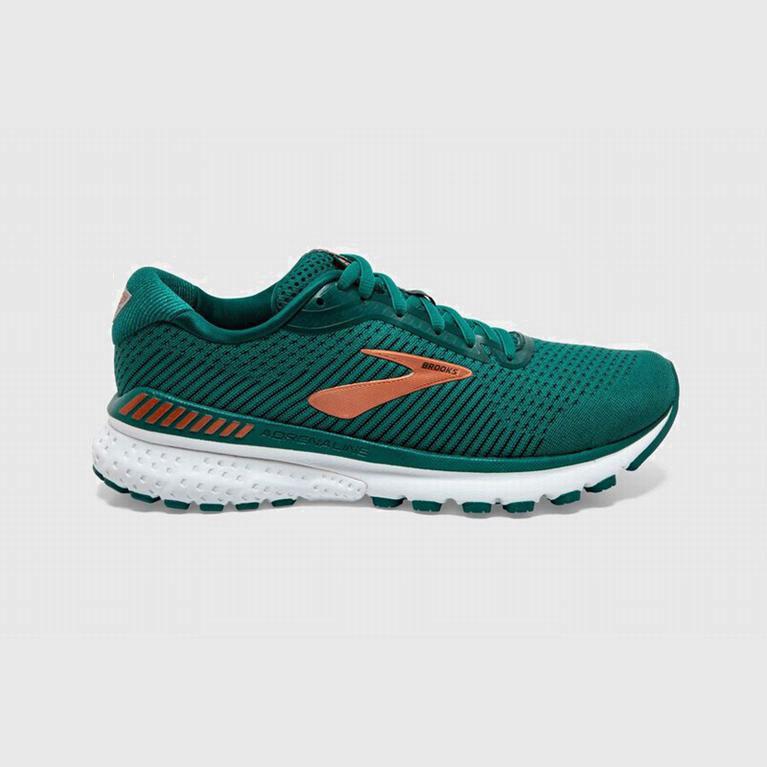 Brooks Adrenaline Gts 20 - Zapatillas Running Asfalto Mujer - Verde / Cobra (FU8601453)